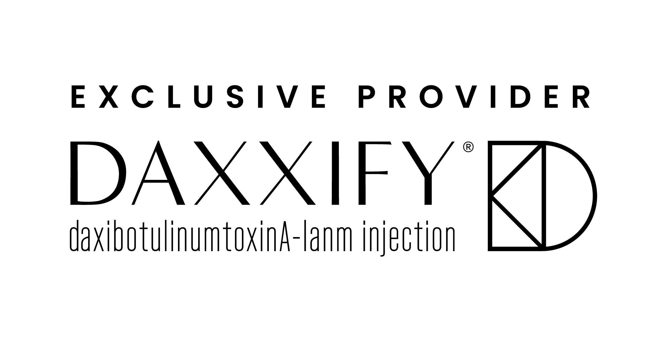 DAXXIFY Exclusive Provider Logo White